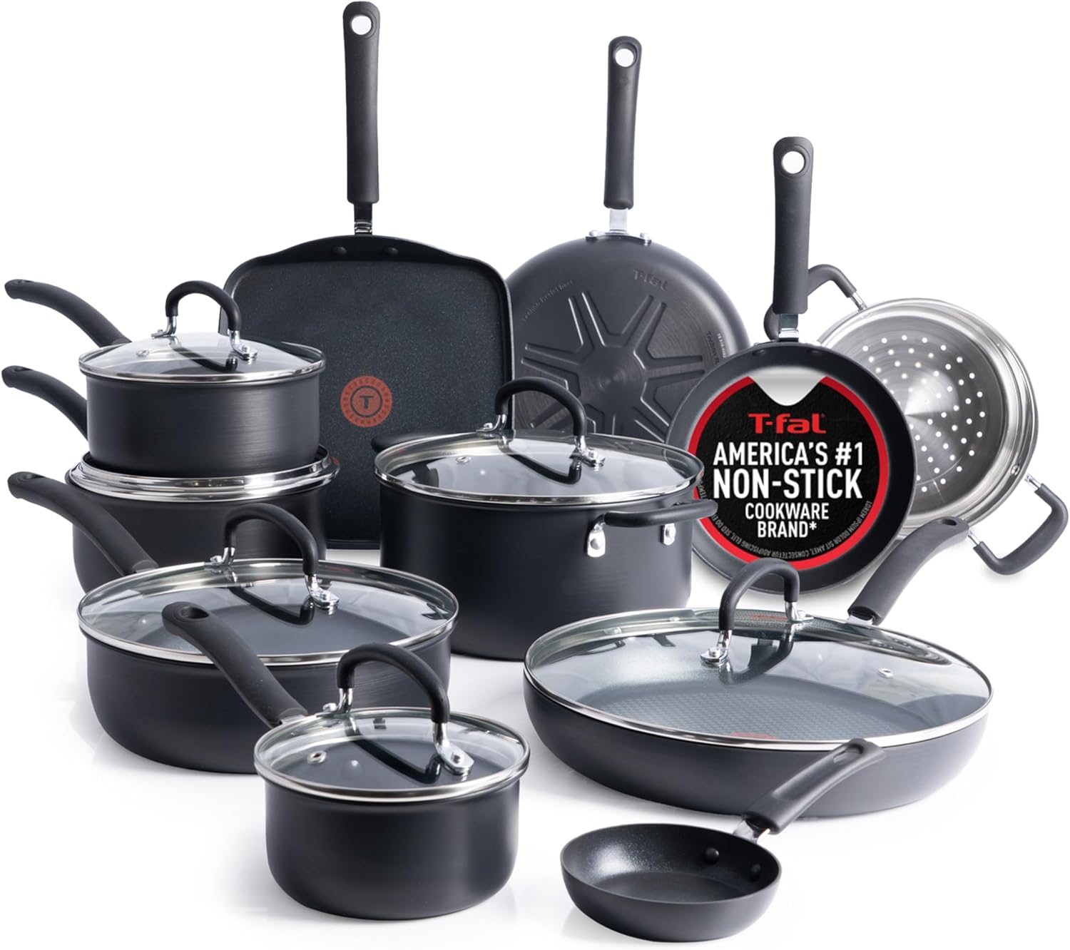 T-fal nonstick cookware set